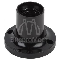 Патрон E27 подвесной бакелит черн. (х50) (50/200/14000) Эра Б0044085