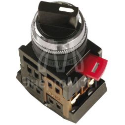 Переключатель AC-22 на 2 полож. черн. I-O 1з+1p IEK BSW10-AC-2-K02