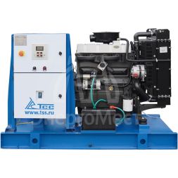 Дизельный генератор ТСС ЭД-24-Т400 в погодозащитном кожухе на прицепе