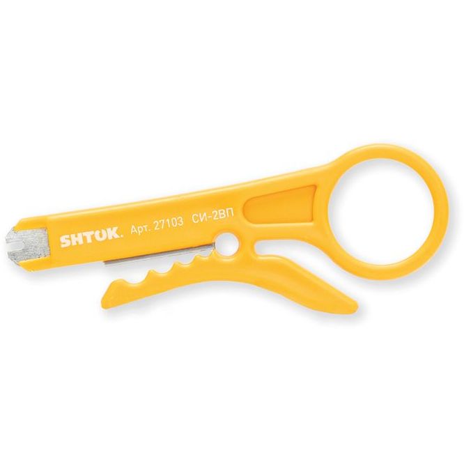 Съемник изоляции для UTP/STP кабеля и одиночных проводов СИ-2ВП (27103) SHTOK 376584