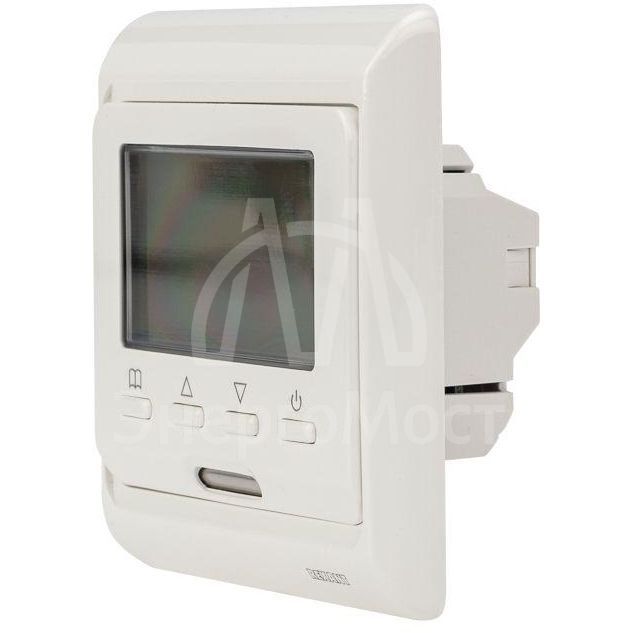 Термостат программируемый R51XT (HW-500; RTC 51.716; ST-16; ETT-1) 3.6кВт 16А для теплых полов датчик пола; датчик воздуха бел. Rexant 51-0532