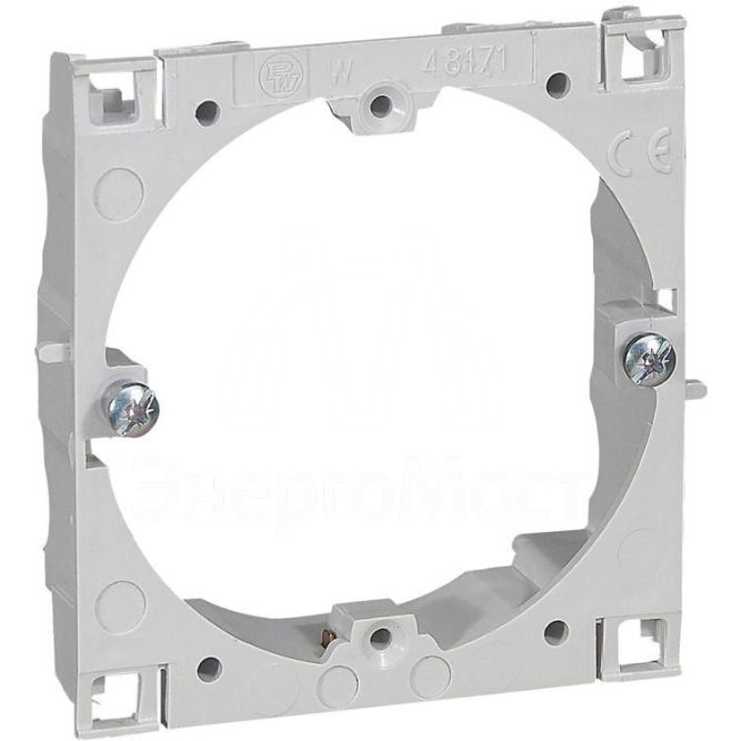 Суппорт 1п универс. кр.75мм METRA Leg 611788