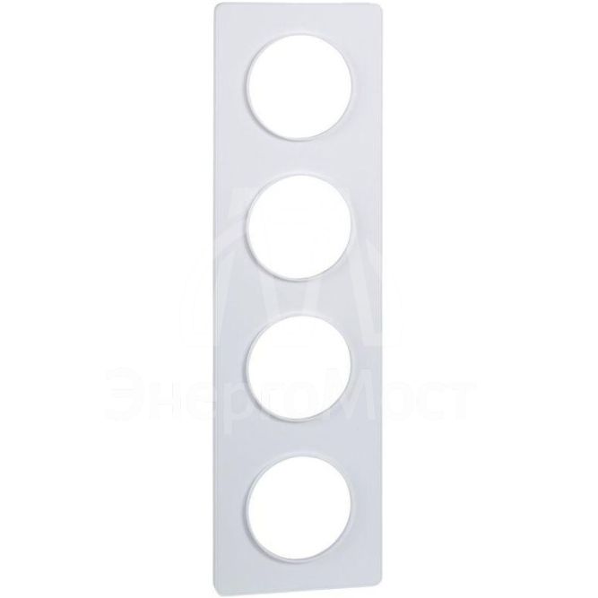 Рамка 4-м Odace бел. SchE S52P808