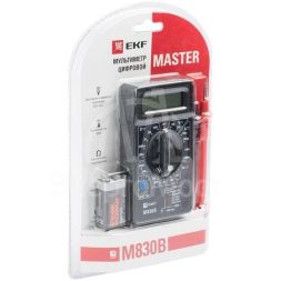 Мультиметр цифровой M830B Master EKF In-180701-bm830B