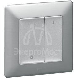 Рамка 1-м Valena Life универсальная алюм. Leg 754137