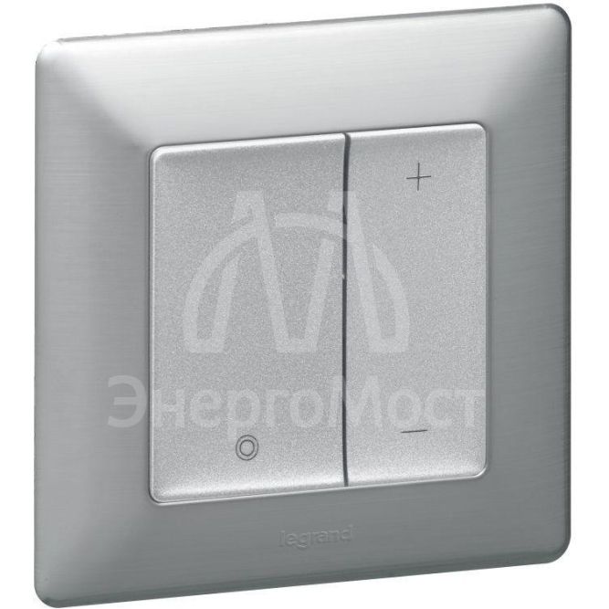 Рамка 1-м Valena Life универсальная алюм. Leg 754137