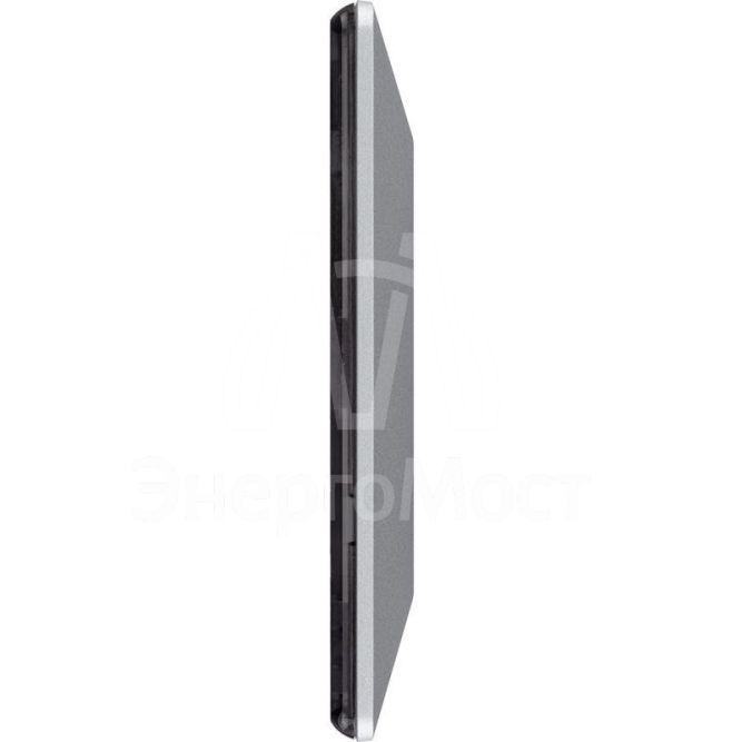 Рамка 1-м Valena Life универсальная алюм. Leg 754137