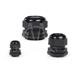 Ввод кабельный пластиковый PG 11 (5-10 мм) черн. (уп.100шт) Fortisflex 88641