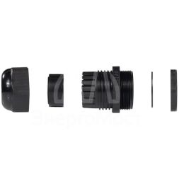 Ввод кабельный пластиковый PG 11 (5-10 мм) черн. (уп.100шт) Fortisflex 88641