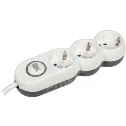 Удлинитель 3х1.5м с заземл. 16А 250В У03В UNO 2P+PE 3х1.5кв.мм IEK WYP53-16-03-D15-ZK