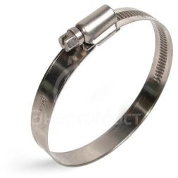 Хомут червячный PL-9 (50-70)/W4 (уп.50шт) Fortisflex 79975