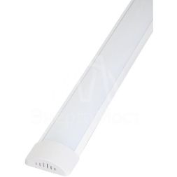 Светильник светодиодный линейный ДПО-1 18Вт 6400К IP40 полукруг. опал КОСМОС KDPO1-18W64K-OP-IP40