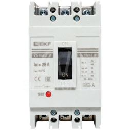 Выключатель автоматический 3п 63/25А 25кА ВА-99М PROxima EKF mccb99-63-25m
