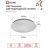 Светильник светодиодный DECO ГЛОРИЯ 120Вт 6500К 12600лм 230В 483х67мм IN HOME 4690612062235