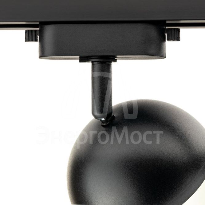 Светильник трековый ARTLINE поворотный шар 100х100х75мм GX53 230В пластик 4кв.м черн. Ritter 59926 9