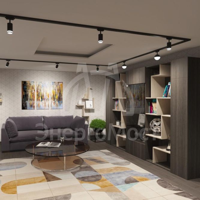 Светильник трековый ARTLINE поворотный шар 100х100х75мм GX53 230В пластик 4кв.м черн. Ritter 59926 9