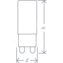 Лампа светодиодная 71 994 NLL-P-G9-3-230-4K 3Вт 4000К бел. G9 280лм 220-240В Navigator 71994