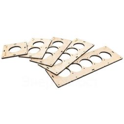 Комплект шаблонов для подрозетников d68мм Expert EKF sh-d68-k