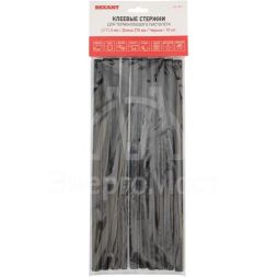 Стержень клеевой d11.3мм L270мм черн. (уп.10 шт) Rexant 09-1271