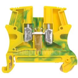 Блок клеммный Viking3 2.5х5мм желт./зел. Leg 037170