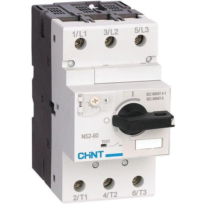Выключатель автоматический для защиты двигателя 23-32А NS2-80 с поворотн. ручкой (R) CHINT 279721