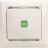 Механизм выключателя 1-кл. СП Valena 10А IP31 250В с зел. индикацией бел. Leg 774410