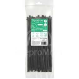 Стяжка кабельная 300х4.8 черн. (уп.100шт) SE IMT30048B