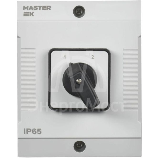 Переключатель кулачковый 16А (сх. 54) в боксе стандартная рукоятка IEK MI-CS20-016-054