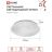 Светильник светодиодный DECO 18Вт 230В 6500К 1170лм 230мм ОРИОН IN HOME 4690612022260