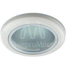 Светильник WR1 WH 50Вт GU5.3 MR16 12В/220В d70мм точечный влагозащ. бел. ЭРА Б0005214