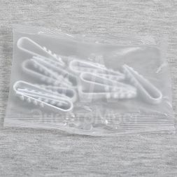 Дюбель-хомут для круглого кабеля 11-18мм бел. (уп.100шт) TOKOV ELECTRIC TKE-DH-11-18-C01