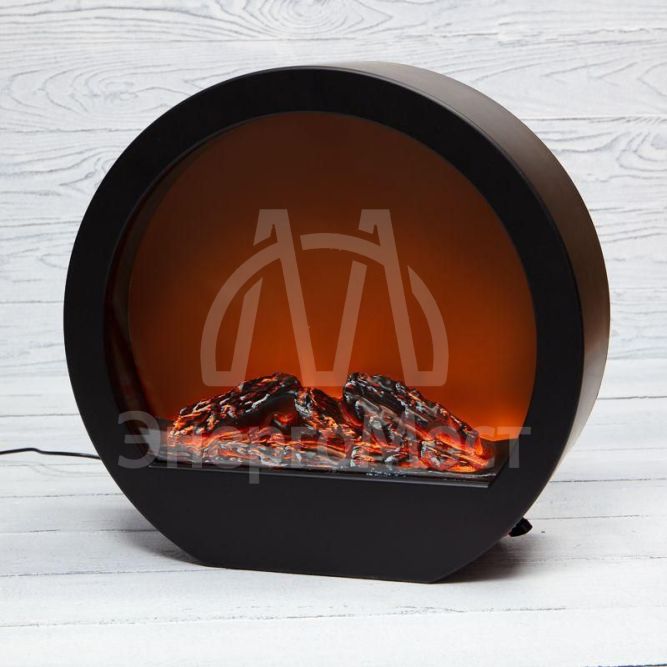 Камин светодиодный &amp;quot;Лаунж&amp;quot; 35.3х12.4х33.7см с эффектом живого огня с адаптером питания и батарейками 4хAA (не в комплекте) Neon-Night 513-038