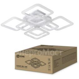 Светильник светодиодный ELEGANT ARIS-120W 120Вт 230В 3000-4000-6500К 8400лм 590х590х130мм с пультом ДУ IN HOME 4690612035420