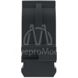 Держатель для труб (клипса) d16мм с защелкой черн. DKC 51016N