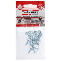 Саморез для тонкого метал. листа 4.2х16 (уп.20шт) пакет Tech-Krep 102388