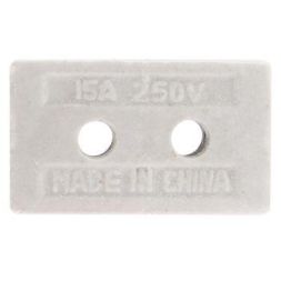 Клемма керамическая винтовая 10кв.мм 3 пары контактов с крепежным отверстием (уп.84шт) Rexant 07-6226