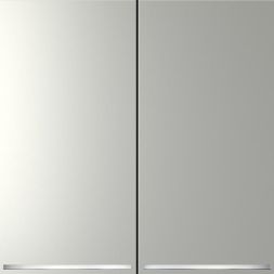 Выключатель 2-кл. СП S70 10А с подсветкой механизм сталь Voltum VLS020205