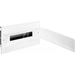 Щиток пластиковый встраиваемый Practibox S 1х18 бел. дверь Leg 137546