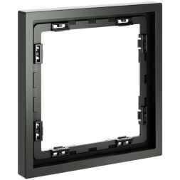 Рамка 1-м S70 пластик. титан Voltum VLS100106