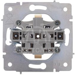 Розетка 1-м СП Vesna с заземл. ПБТ механизм жемчуж./бел. перламутр LEZARD 742-3088-122B