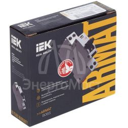 Выключатель автоматический дифференциального тока 1P+NP C32 30мА тип A (18мм) АВДТ B06S ARMAT IEK AR-B06S-1N-C32A030