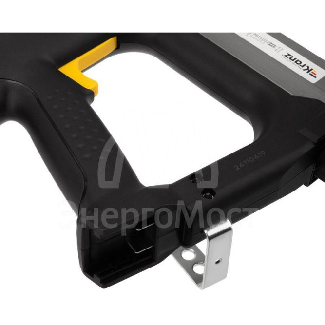 Пистолет гвоздезабивной газовый монтажный GN100 100Дж длина гвоздей 15-40мм d2.7-3мм KRANZ KR-16-1655