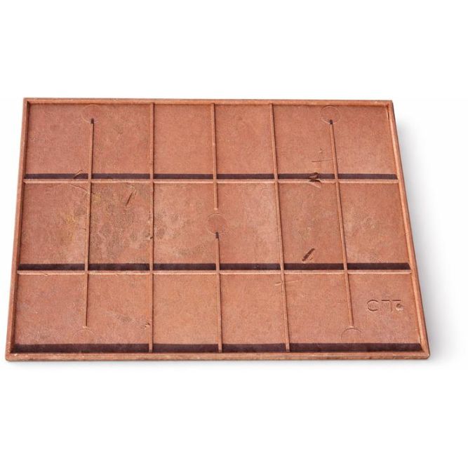 Плита для закрытия кабеля ПЗК &amp;quot;ОСТОРОЖНО КАБЕЛЬ&amp;quot; 360х480х16 красн. SPP 360