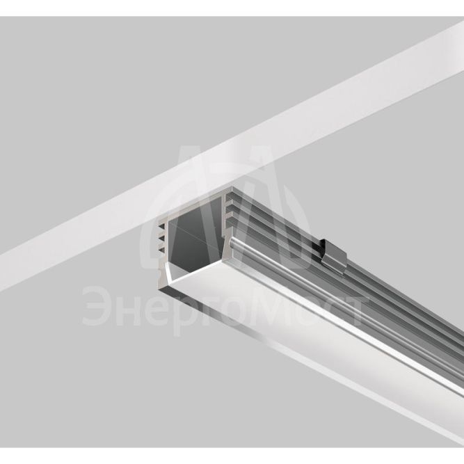 Профиль алюминиевый накладной 16х12 Maytoni ALM005S-2M