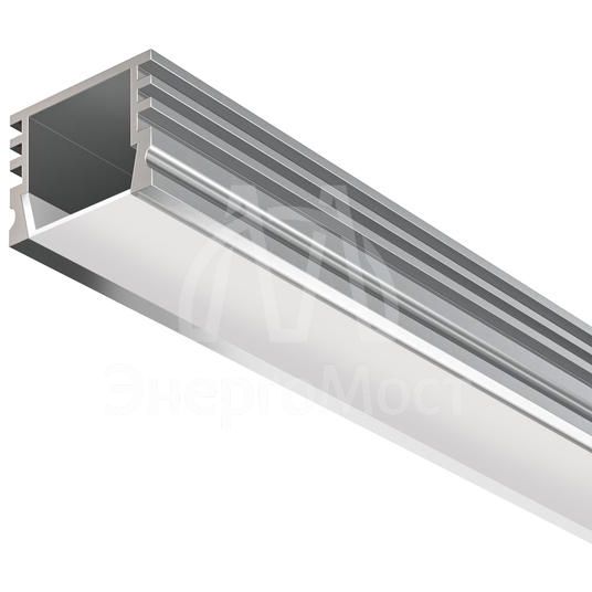 Профиль алюминиевый накладной 16х12 Maytoni ALM005S-2M