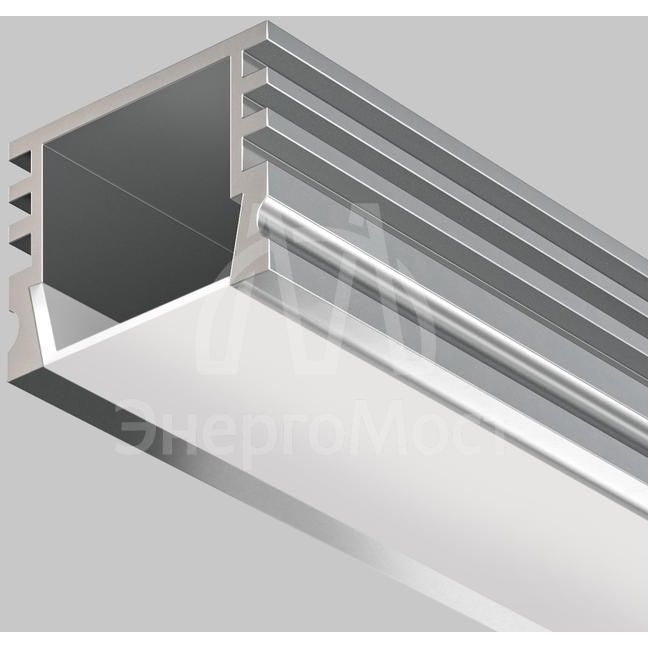 Профиль алюминиевый накладной 16х12 Maytoni ALM005S-2M