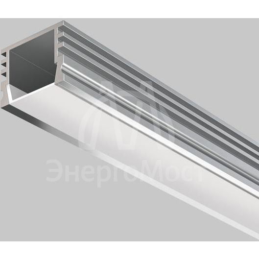 Профиль алюминиевый накладной 16х12 Maytoni ALM005S-2M