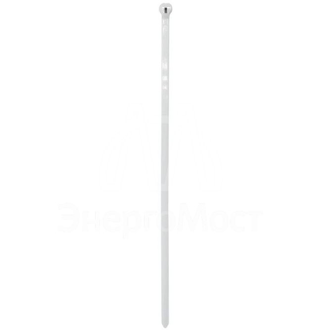 Хомут кабельный 2.5х100 P6.6 бел. с двойным замком (уп.100шт) DKC 21203SR