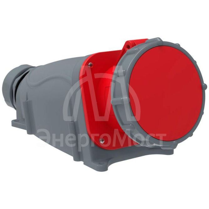 Розетка ОП Magnum 63А 200/346-240/415В 3P+PE+N 6ч ССИ-135 IP67 IEK PSN12-063-5