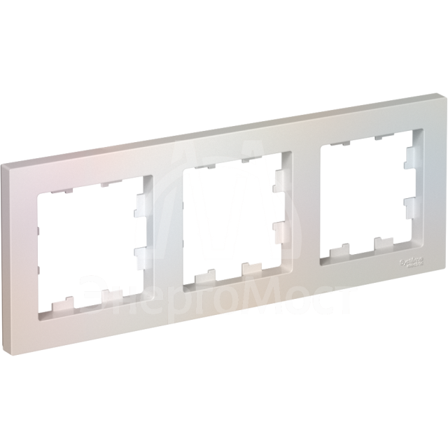 Рамка 3-м AtlasDesign универс. жемчуг SchE ATN000403